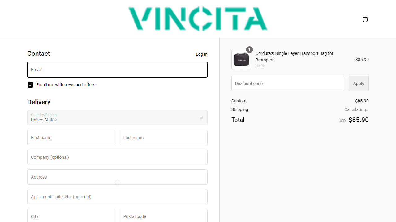 How to apply Vincita coupon code